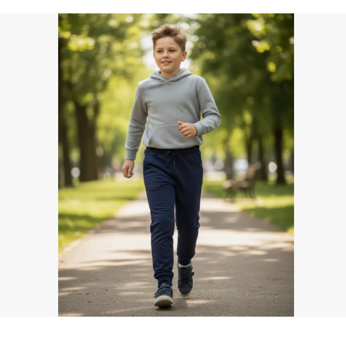 AGW - Pack 3 Pantalones Buzo Niño Azul Marino