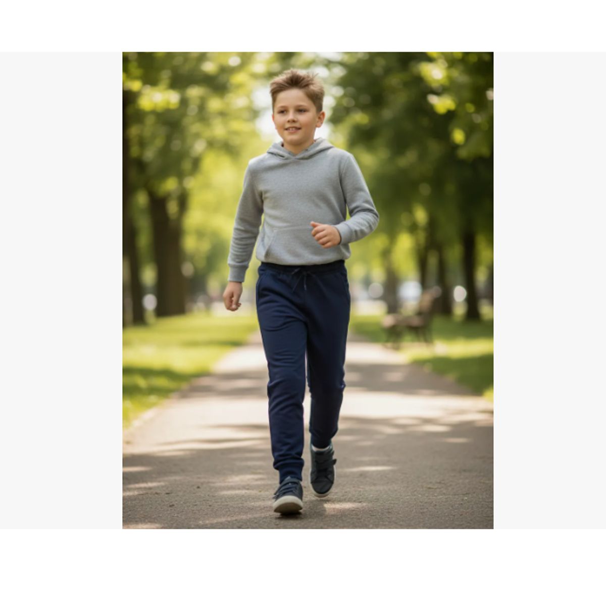 AGW - Pack 3 Pantalones Buzo Niño Azul Marino