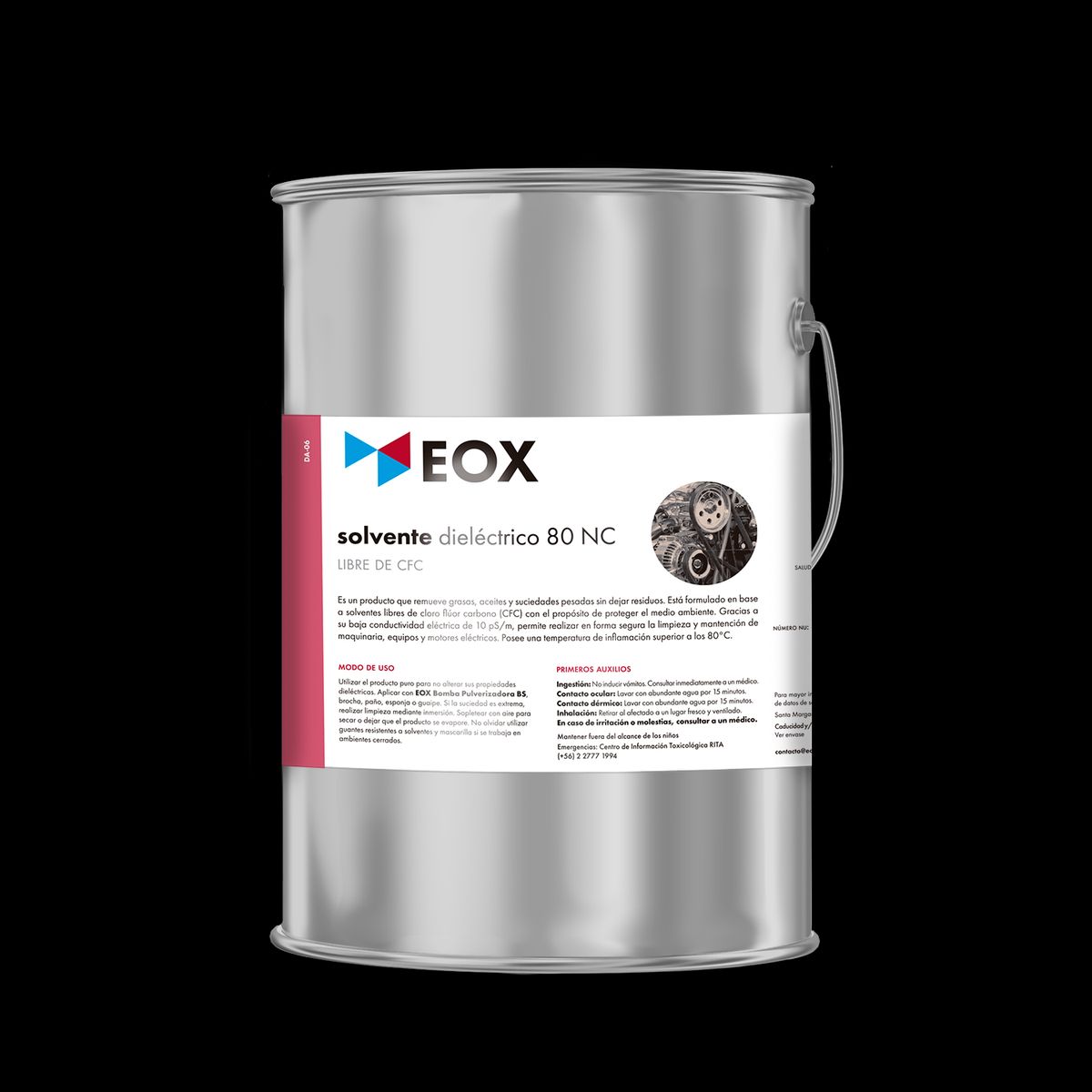 GENERICO - Solvente Dieléctrico 80 Nc Libre De Cfc Eox 5 Litros