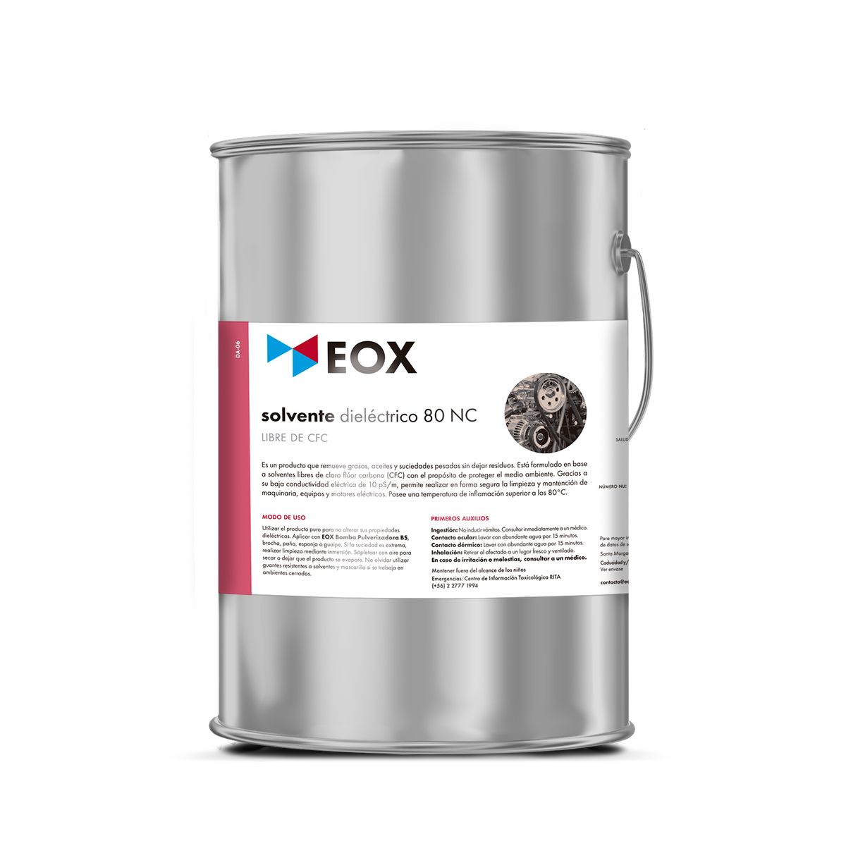 GENERICO - Solvente Dieléctrico 80 Nc Libre De Cfc Eox 5 Litros