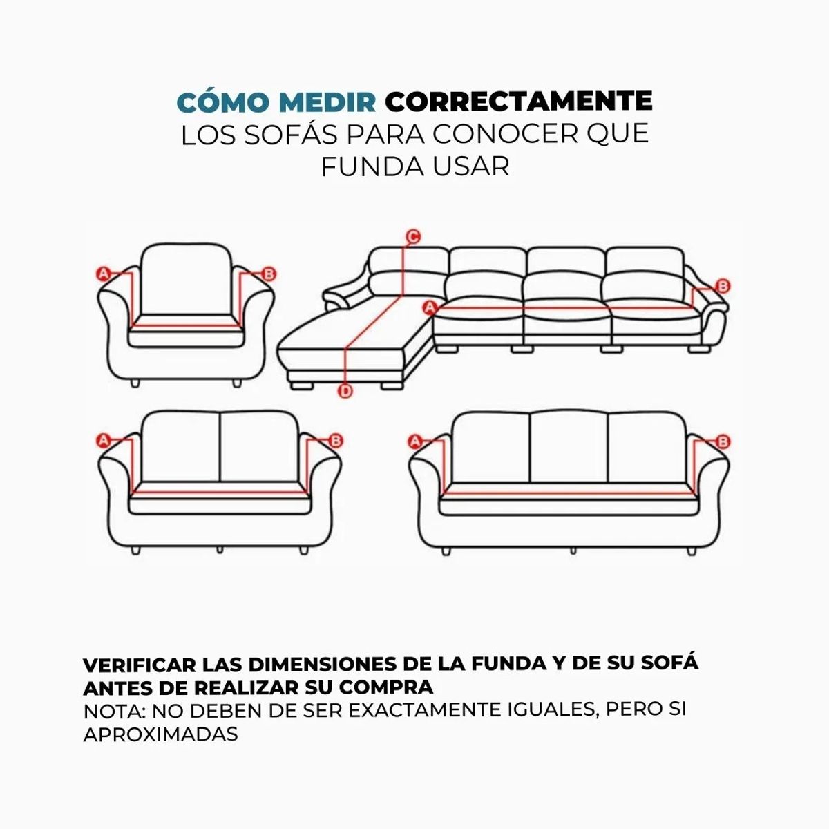 GENERICO - Funda Cubre Sofá Sillón Algodón Turco BEIGE 3-1-1 Cuerpos