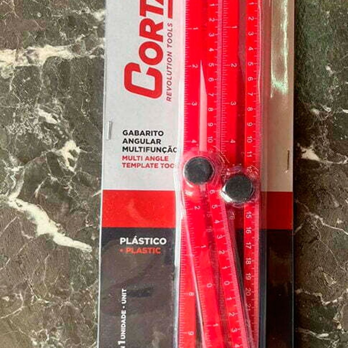 CORTAG - PLANTILLA ANGULAR PLASTICA