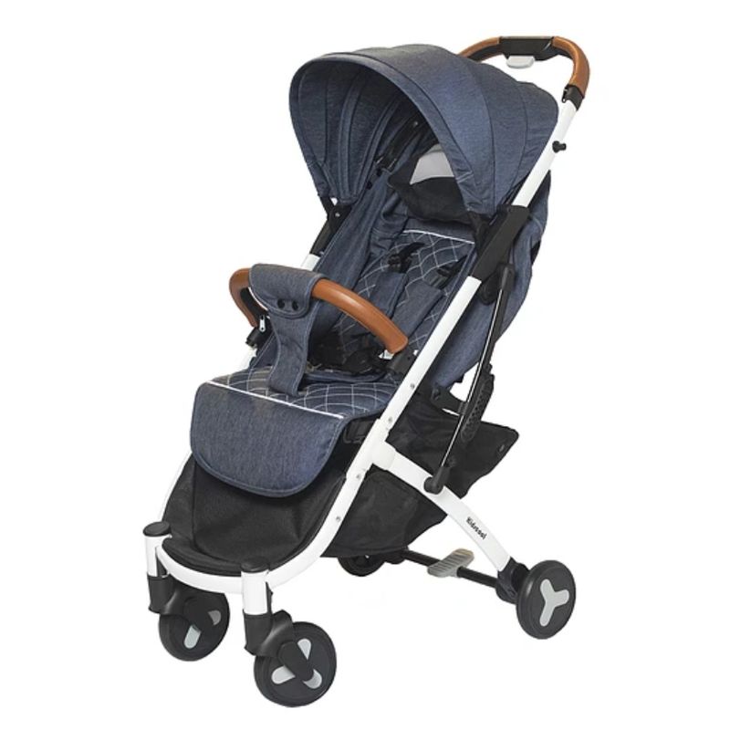 KIDSCOOL - COCHE DE PASEO COMPACT CITY AZUL - S-600AZ