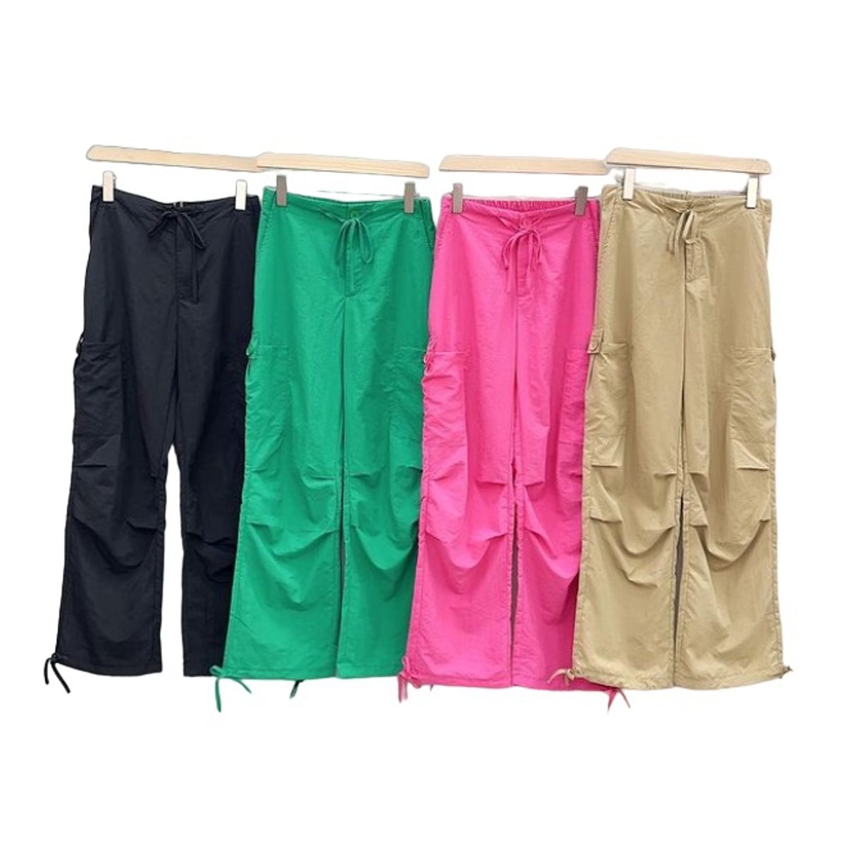 GARSIL - Pantalon Tipo Cargo De Tela Para Mujer Con Ajuste En Tobillos