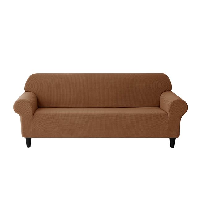 PALERMO - Funda protectora sofa 3 cuerpos cafe