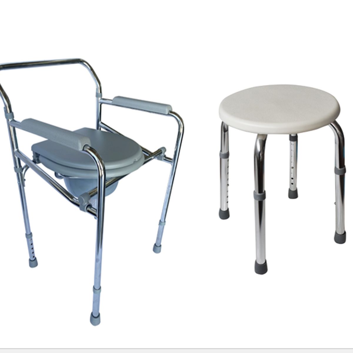 GLOMED - Pack Baño Portátil + Silla de Ducha MAXCARE