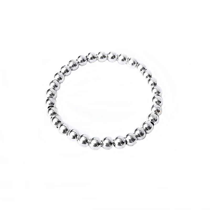 JOYAS MYTOKE - Anillo Bolitas Pelotitas Plata Nacional Unisex