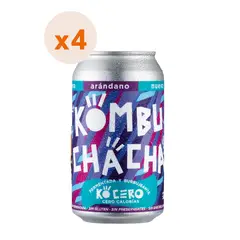 KOMBUCHACHA - 4x Arándano Lata 350cc