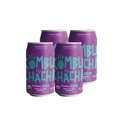 KOMBUCHACHA - 4x Arándano Lata 350cc