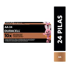DURACELL - Pila Alcalina Aa X24