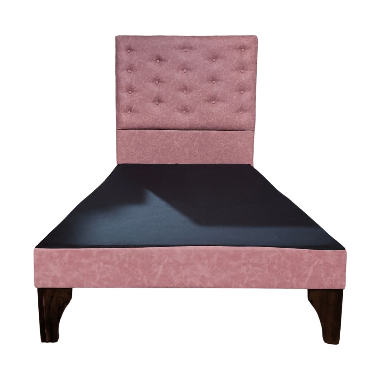 GENERICO - Base Europea 1P  Respaldo Palo Rosa  Lino a Piso Botone