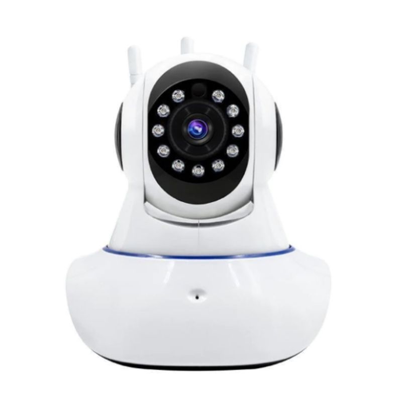 GENERICO - Cámara de Seguridad Interior Wifi con 3 Antenas IP