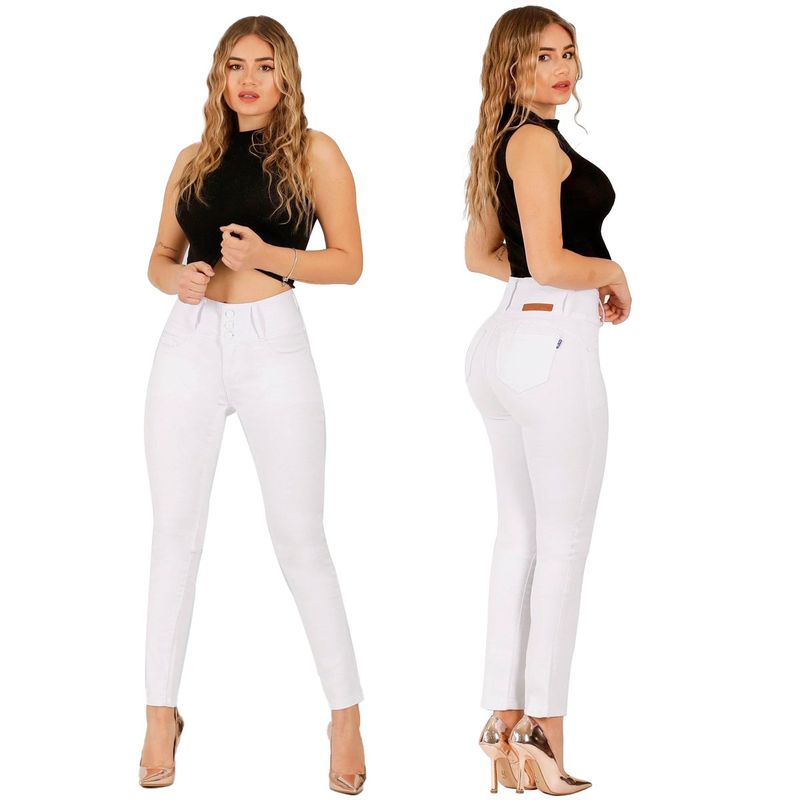 AGW - Jeans Full Push Up Levanta Cola Corte Colombiano Calce Perfecto