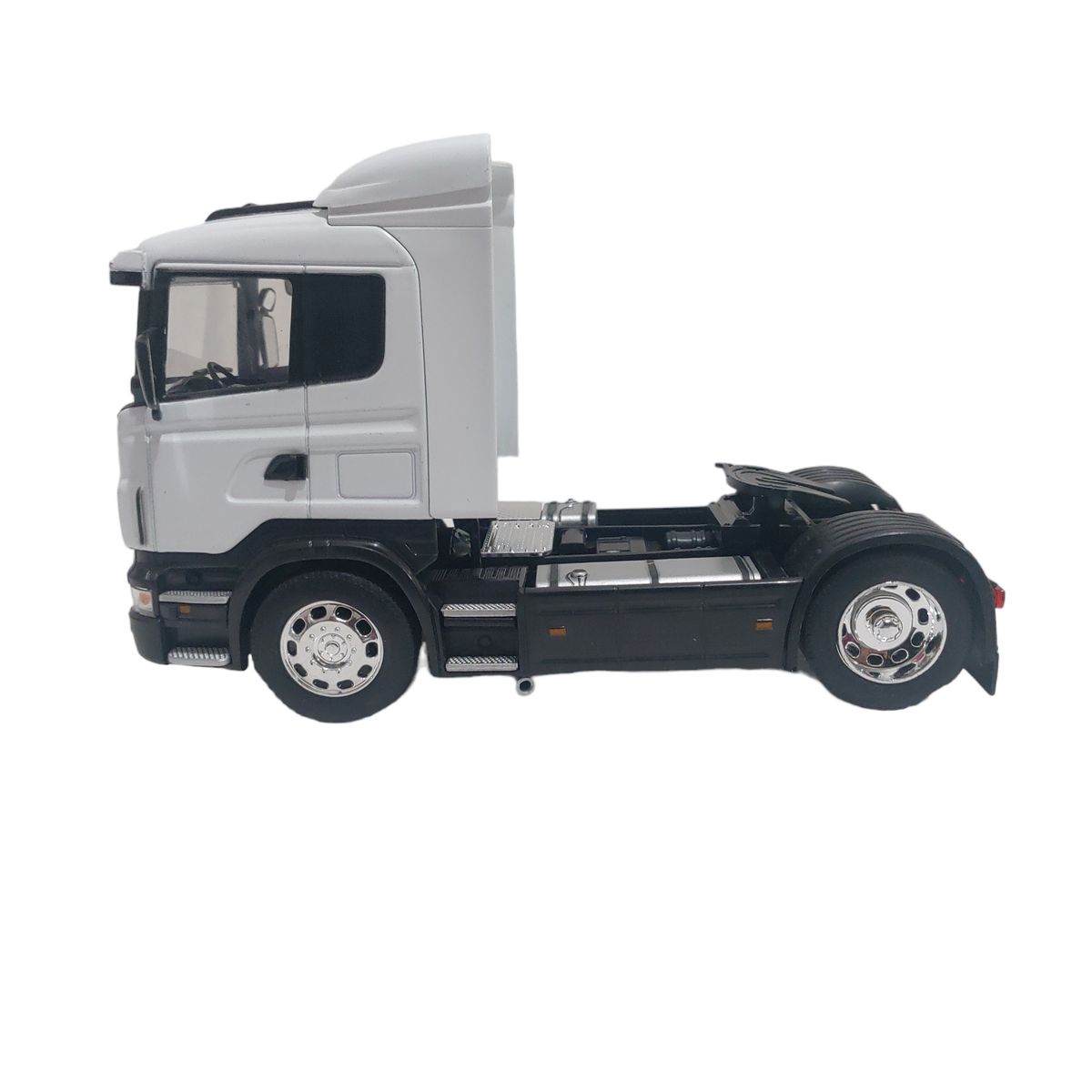 WELLY DIE CASTING FACTORY LIMITED - Camion Scania R470 Escala 132 Welly Blanco - Juguete 18cm