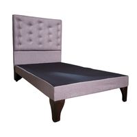 Base Europea 1P Respaldo Gris Jaspiado a Piso Botone