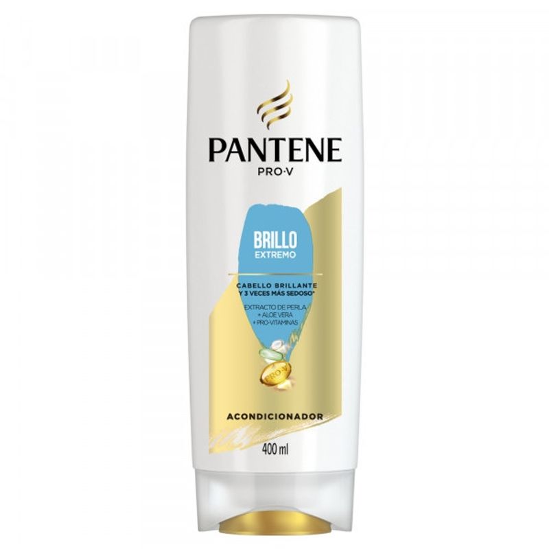 PANTENE - Acondicionador Pantene Brillo extremo x 400ml.