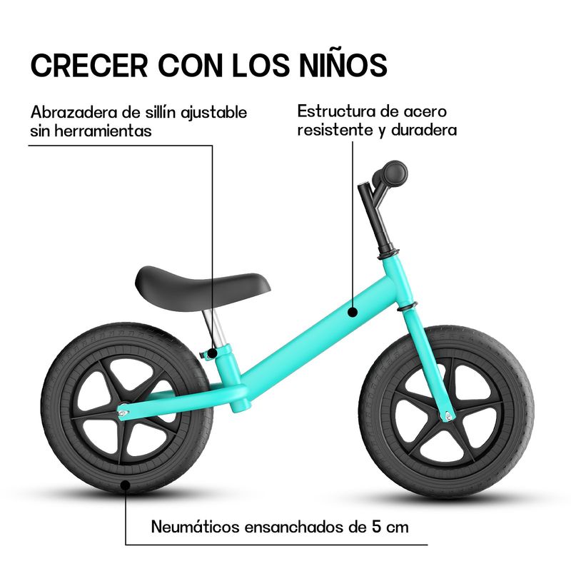 KOKILA - Bicicleta Sin Pedales Para Niños Y Niñas