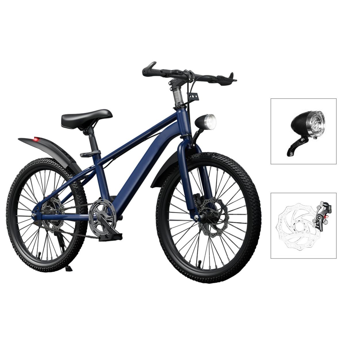 KOKILA - Bicicleta Aro 20 Niños Adolescentes Diseño Urbano Deporte