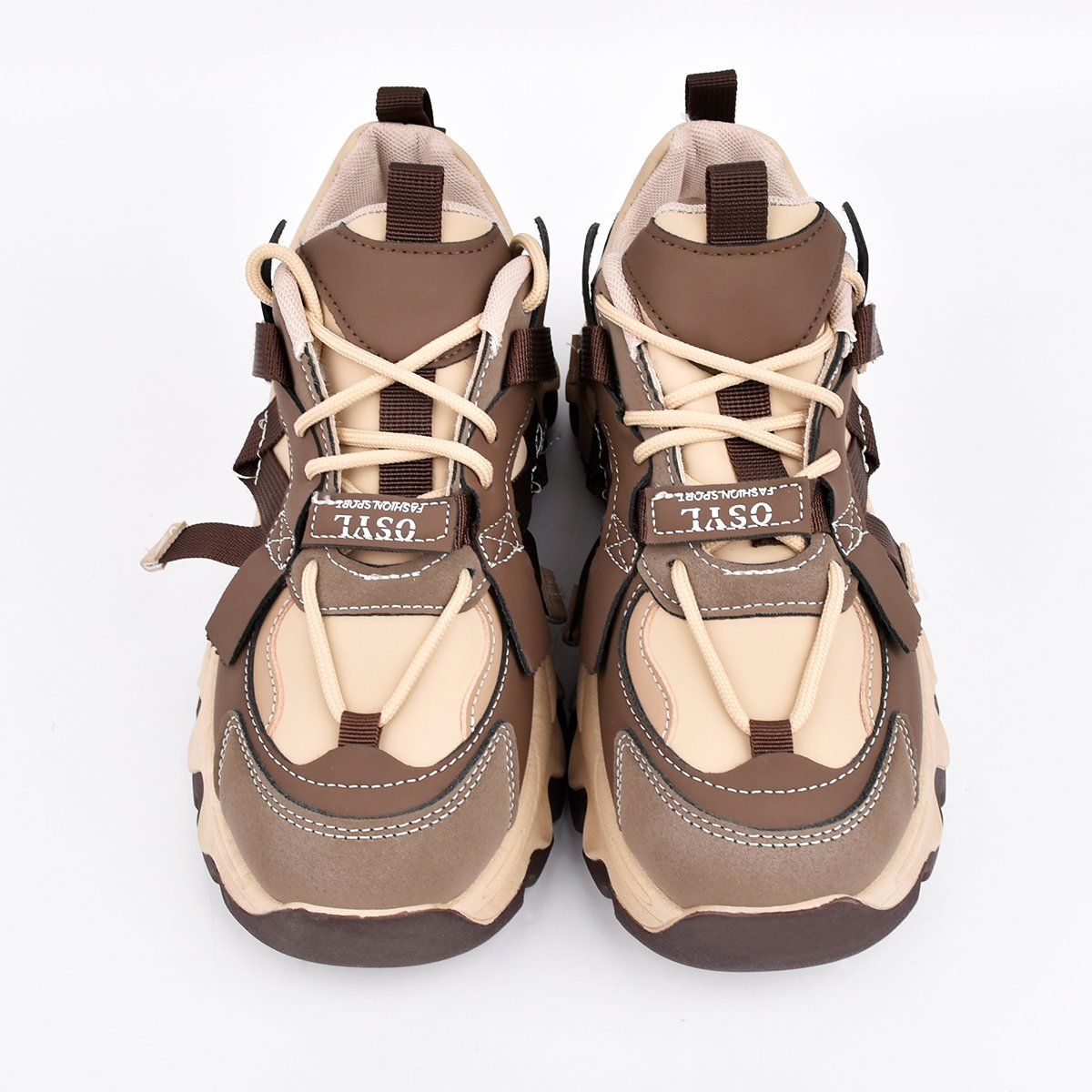 KOKILA - Zapatos Mujer Casual De Con Suela Gruesa Incremento Suela