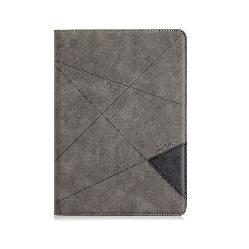 GENERICO - FUNDA Eco-Cuero GRIS Para IPAD 10.2