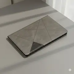 GENERICO - FUNDA Eco-Cuero GRIS Para IPAD 10.2 y 10.5