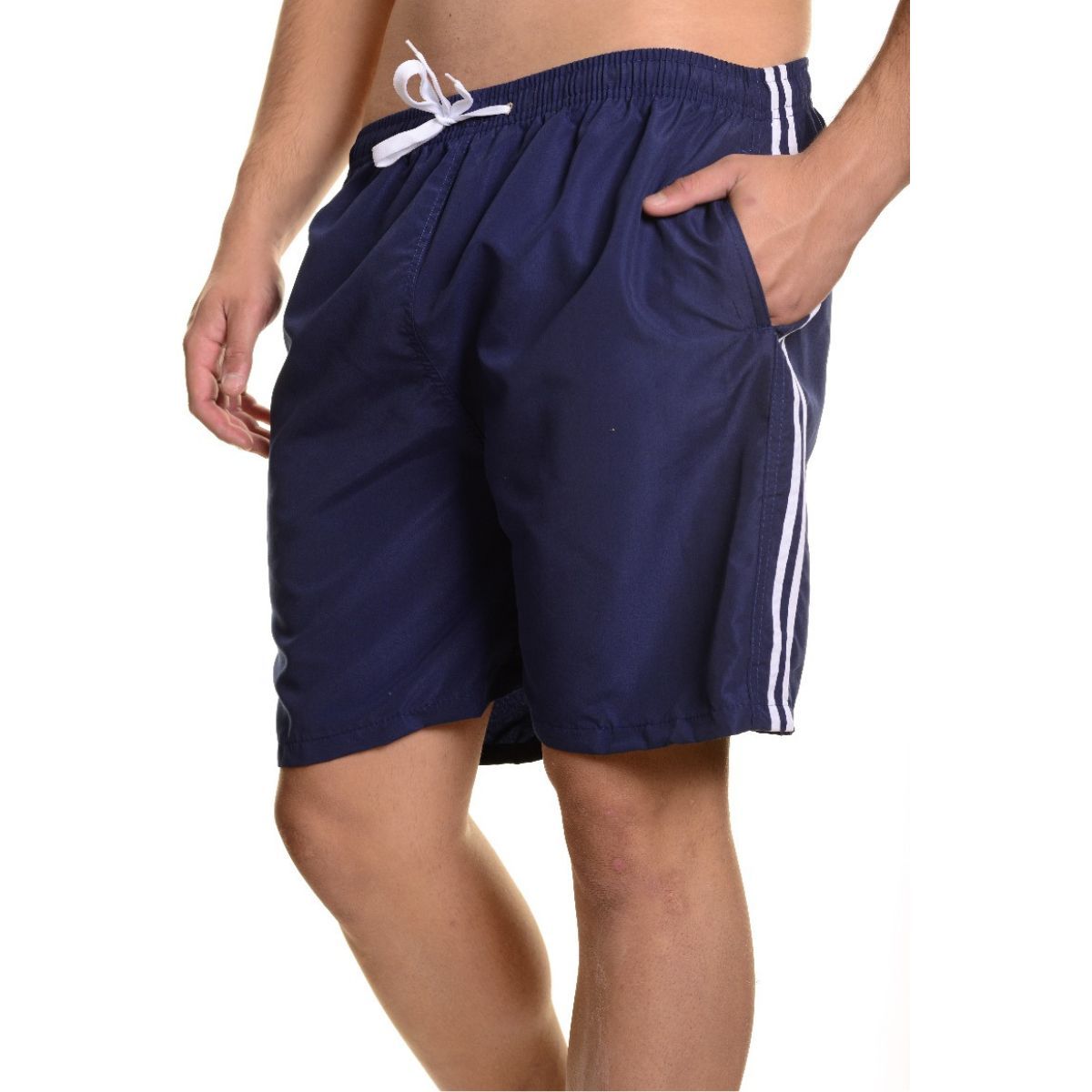 LOOK SHOP - Traje De Baño Hombre Forro Malla Lineas 069