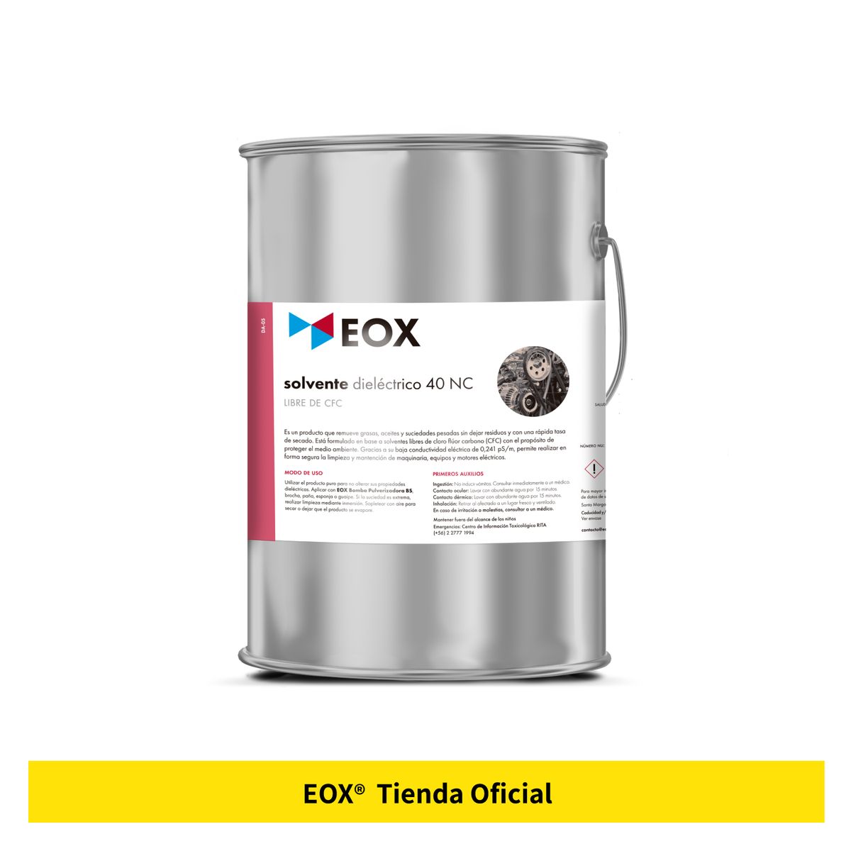 GENERICO - Solvente Dieléctrico 40 Nc Libre De Cfc Eox 5 Litros