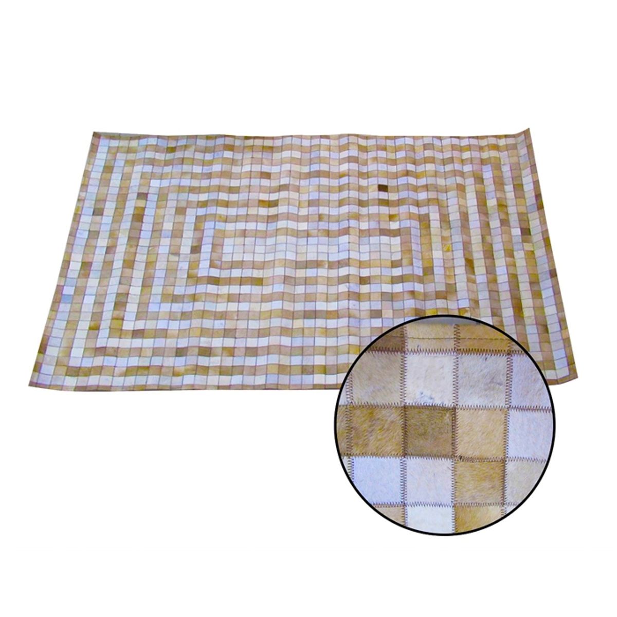 GENERICO - Alfombra Cuero 230 x 160