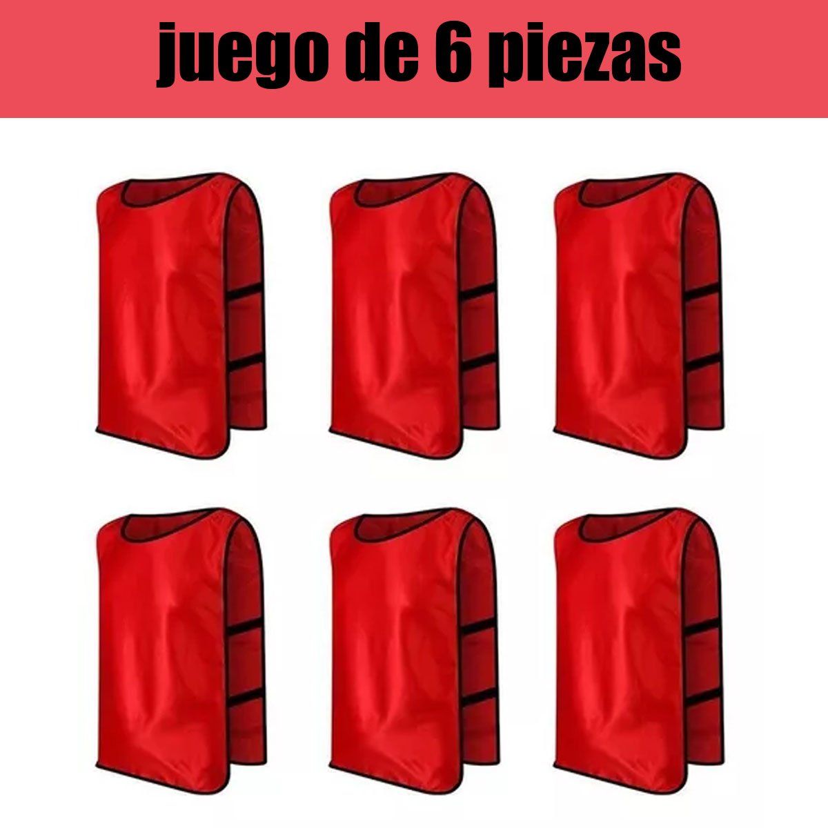 EDWINAYY - Chaleco Deportivo Multipropósito Para Adultos Ni?os 6pcs