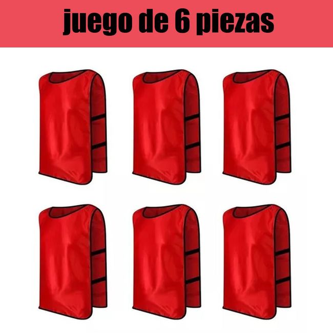 EDWINAYY - Chaleco Deportivo Multipropósito Para Adultos Ni?os 6pcs