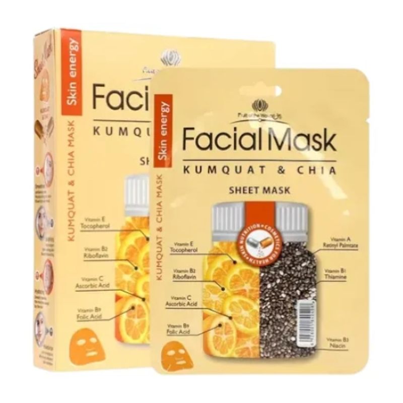 GENERICO - Mascarilla Facial Ultra Hidratante De Naranja China Chia.-