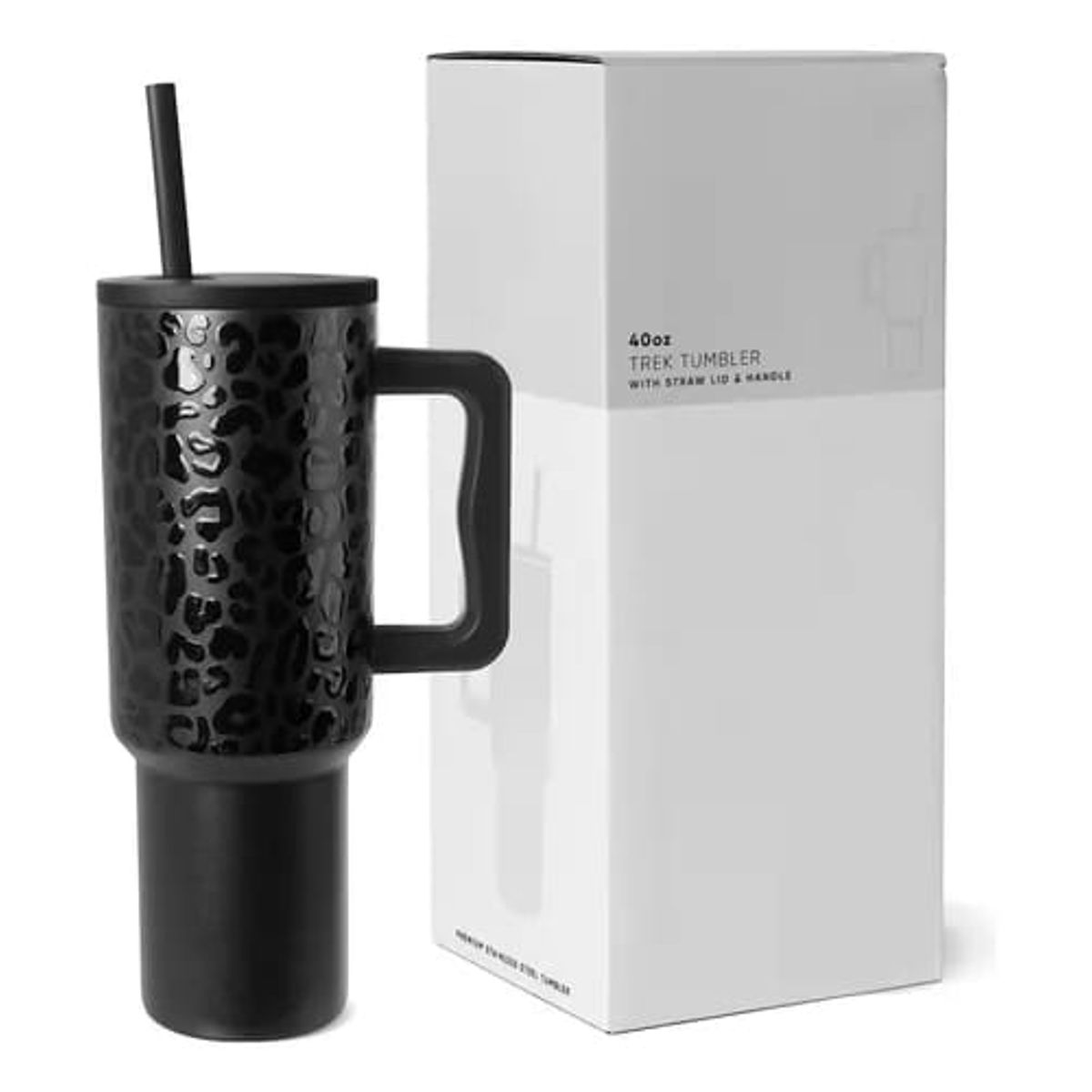 GENERICO - Vaso Termico Mug Doble Pared 12l Inoxidable Frio Calor NEGRO DISEÑO