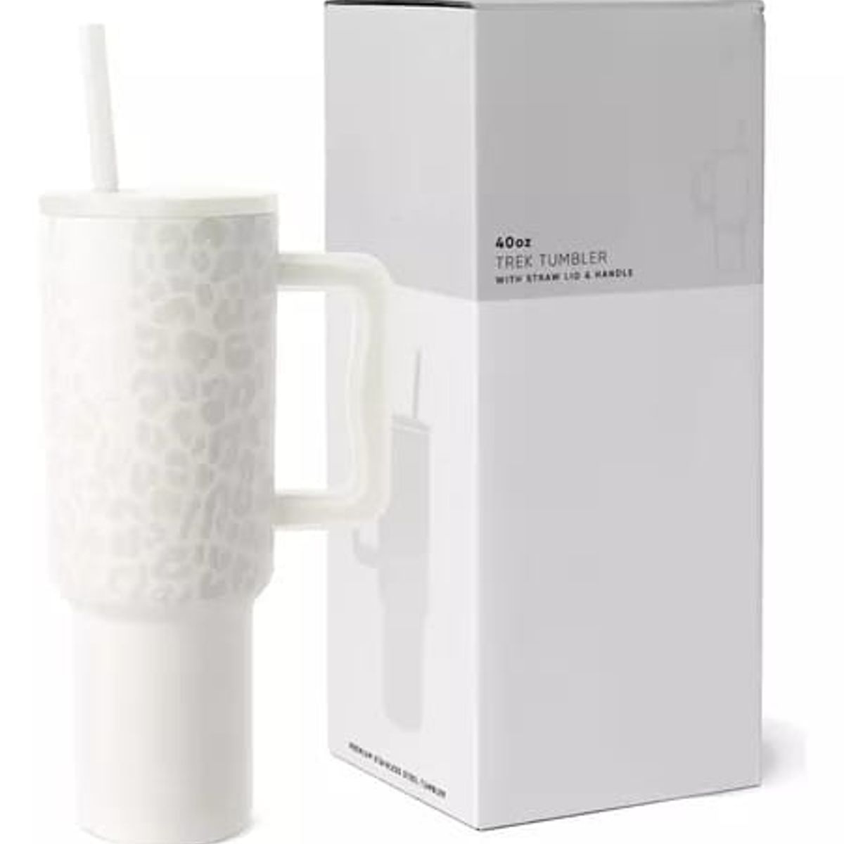 GENERICO - Vaso Termico Mug Doble Pared 12l Inoxidable Frio Calor BLANCO DISEÑO