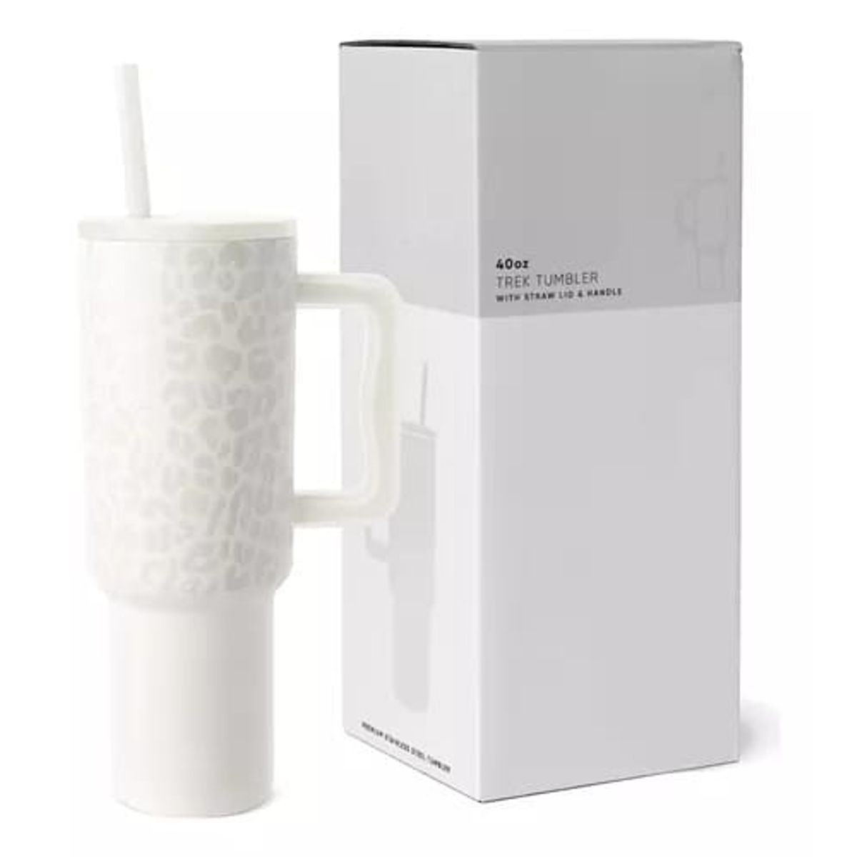 GENERICO - Vaso Termico Mug Doble Pared 12l Inoxidable Frio Calor BLANCO DISEÑO