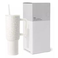 Vaso Termico Mug Doble Pared 12l Inoxidable Frio Calor BLANCO DISEÑO
