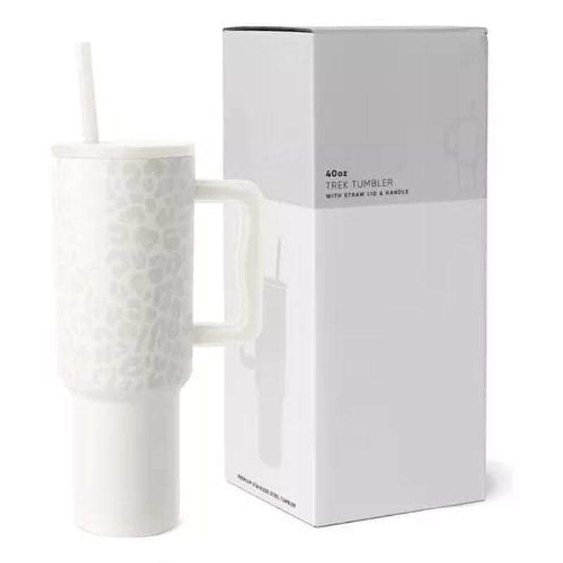 GENERICO - Vaso Termico Mug Doble Pared 12l Inoxidable Frio Calor BLANCO DISEÑO