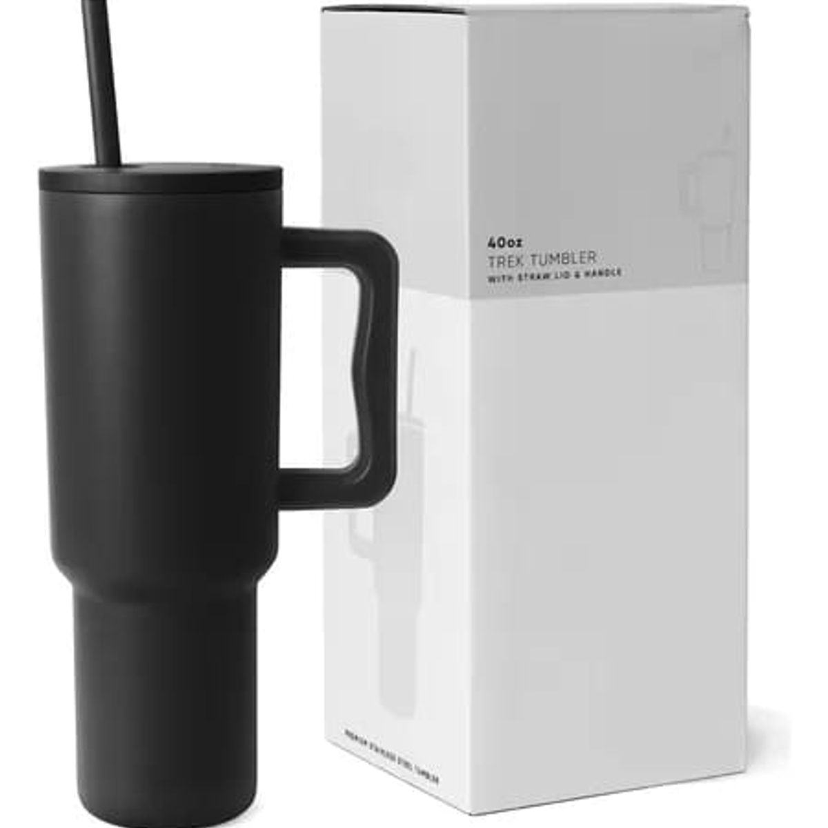 GENERICO - Vaso Termico Mug Asa Doble Pared 12l Inoxidable Frio Calor NEGRO