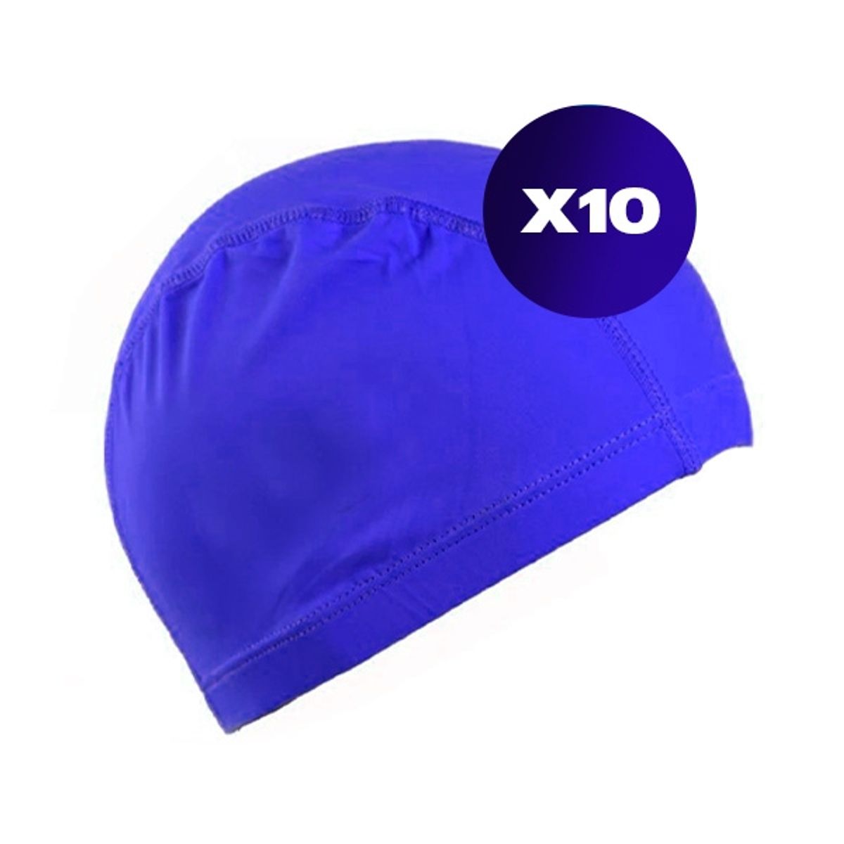 SDFIT - Pack 10x Gorro Natación Lycra Estándar