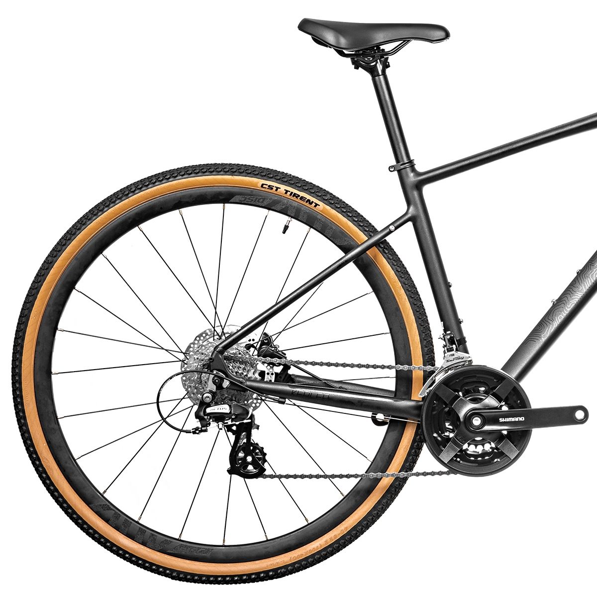 SUNPEED - NEW KEPLER 8S Talla L HIBRIDA MT200 NEGRA