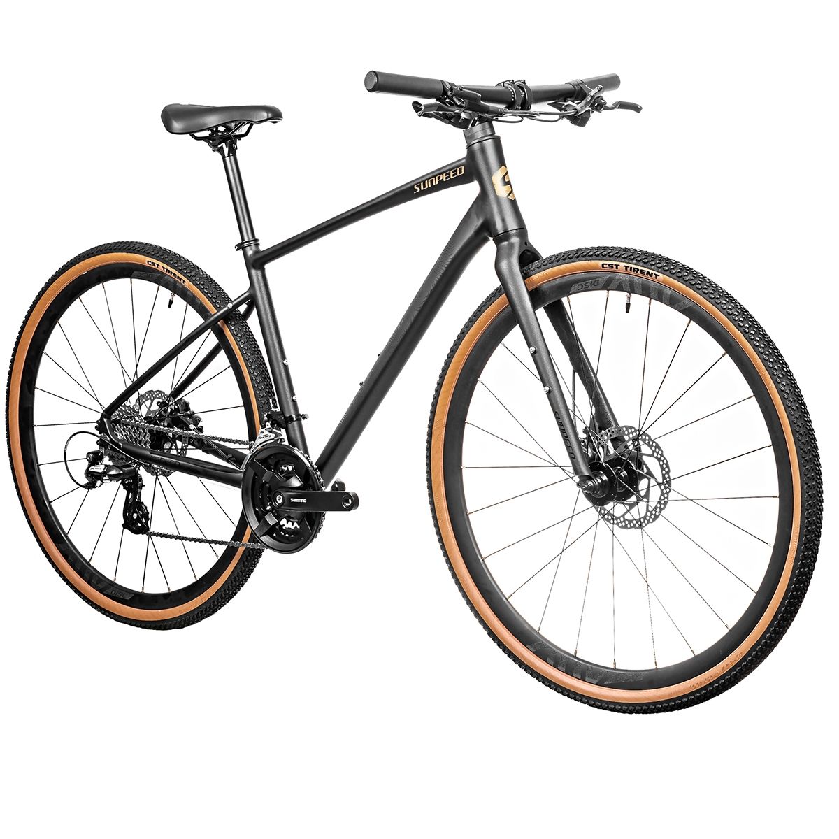 SUNPEED - NEW KEPLER 8S Talla L HIBRIDA MT200 NEGRA