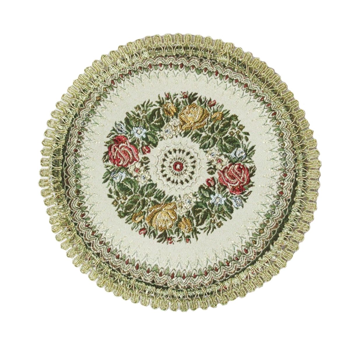 GENERICO - Tapete Clásico Circular 27CM