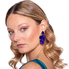MARIA PASKARO - Aros Mantaro Azul María Paskaro - Azul
