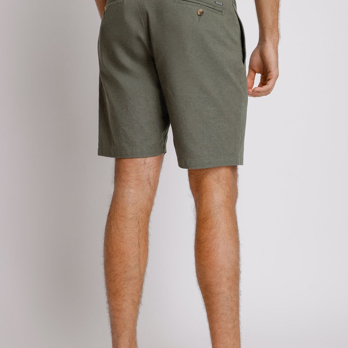 TRIAL - Shorts hombre Casual Slim Fit Venus Algodón Café claro