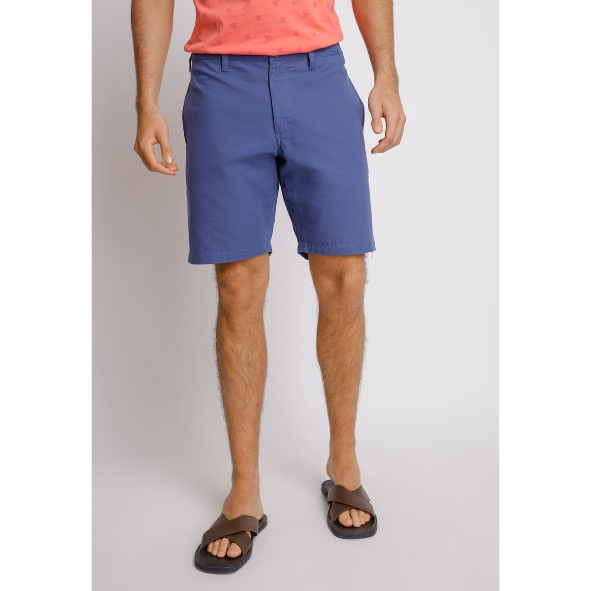 TRIAL - Shorts hombre Casual Slim Fit Venus Algodón Índigo