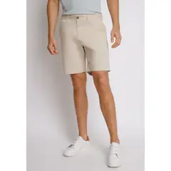 TRIAL - Shorts hombre Casual Slim Fit Valerio Algodón Beige