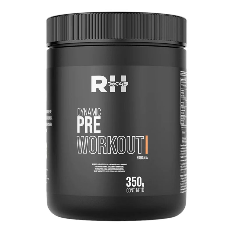 GENERICO - PRE-ENTRENO DYNAMIC 350GR 30 SERVICIOS - RH45 - NARANJA.