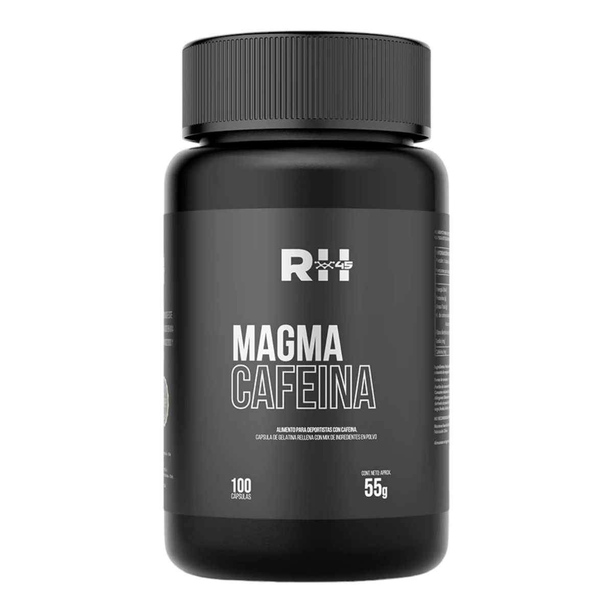 RH45 - CAFEINA MAGMA 100 CAPSULAS - RH45.