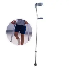 TOPMEDIC - Bastón Ortopédico Muleta Canadiense Codera Móvil