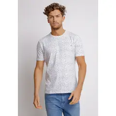 TRIAL - Polera hombre Casual Slim Fit Miquele Algodón Índigo