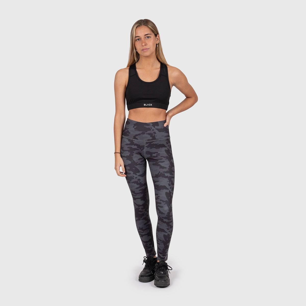 BLACK - Women Leggins Active Military Black Bubba